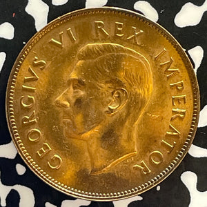 1947 South Africa 1 Penny Lot#T3079 High Grade! Beautiful!