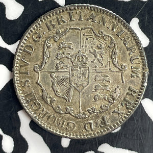 1822 British West Indies 1/8 Dollar Anchor Money Lot#T8113 Silver! Nice!