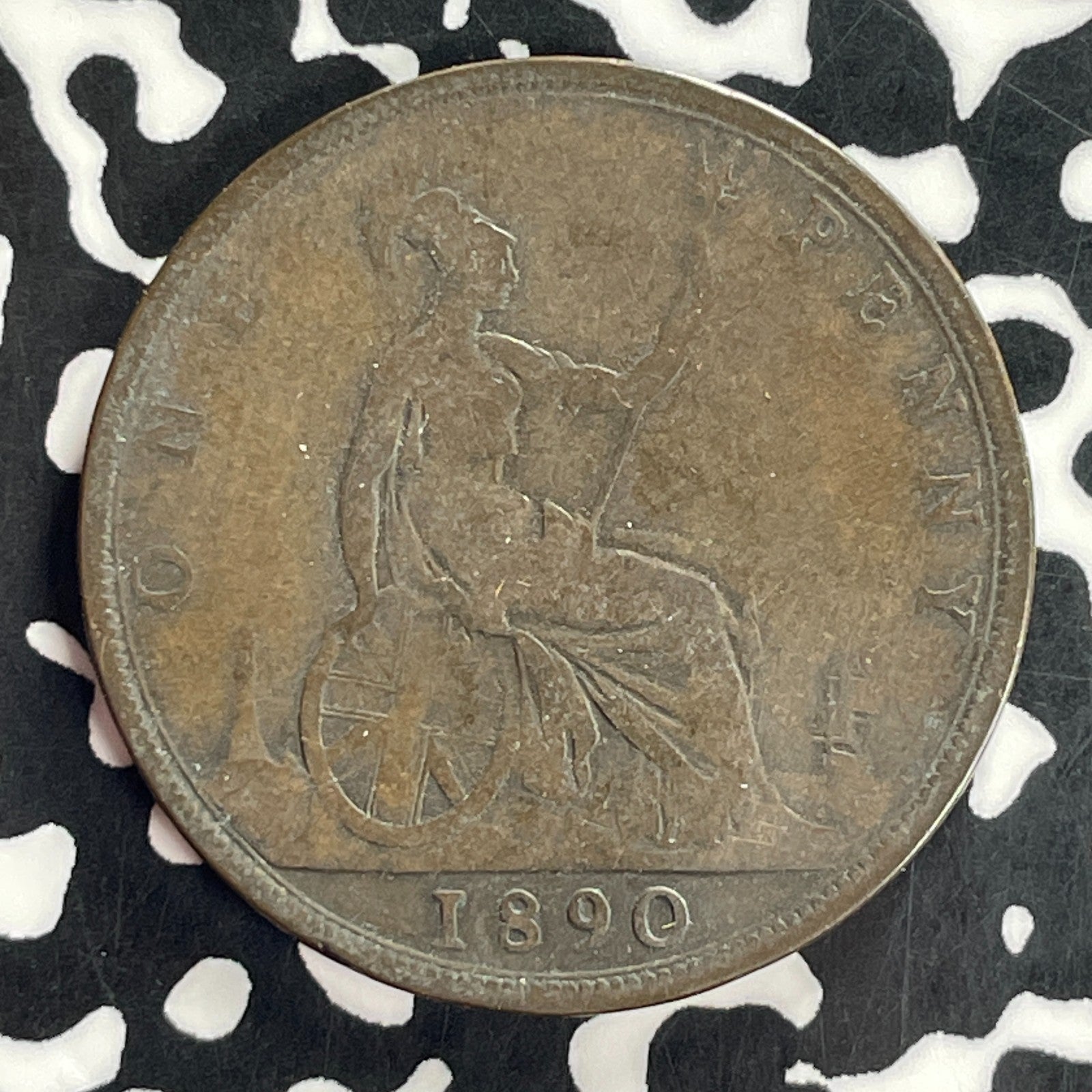 1890 Great Britain 1 Penny Lot#C4468