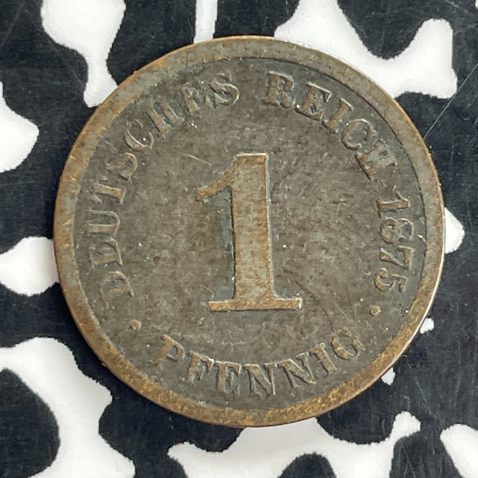 1875-J Germany 1 Pfennig Lot#C3918