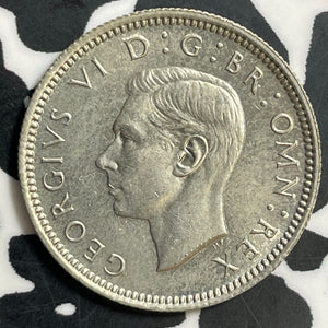 1947 Great Britain 6 Pence Sixpence Lot#E7444 High Grade! Beautiful!