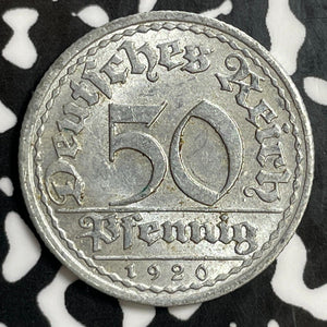 1920-A Germany 50 Pfennig Lot#E5819