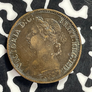 1884 Great Britain Farthing Lot#T9422