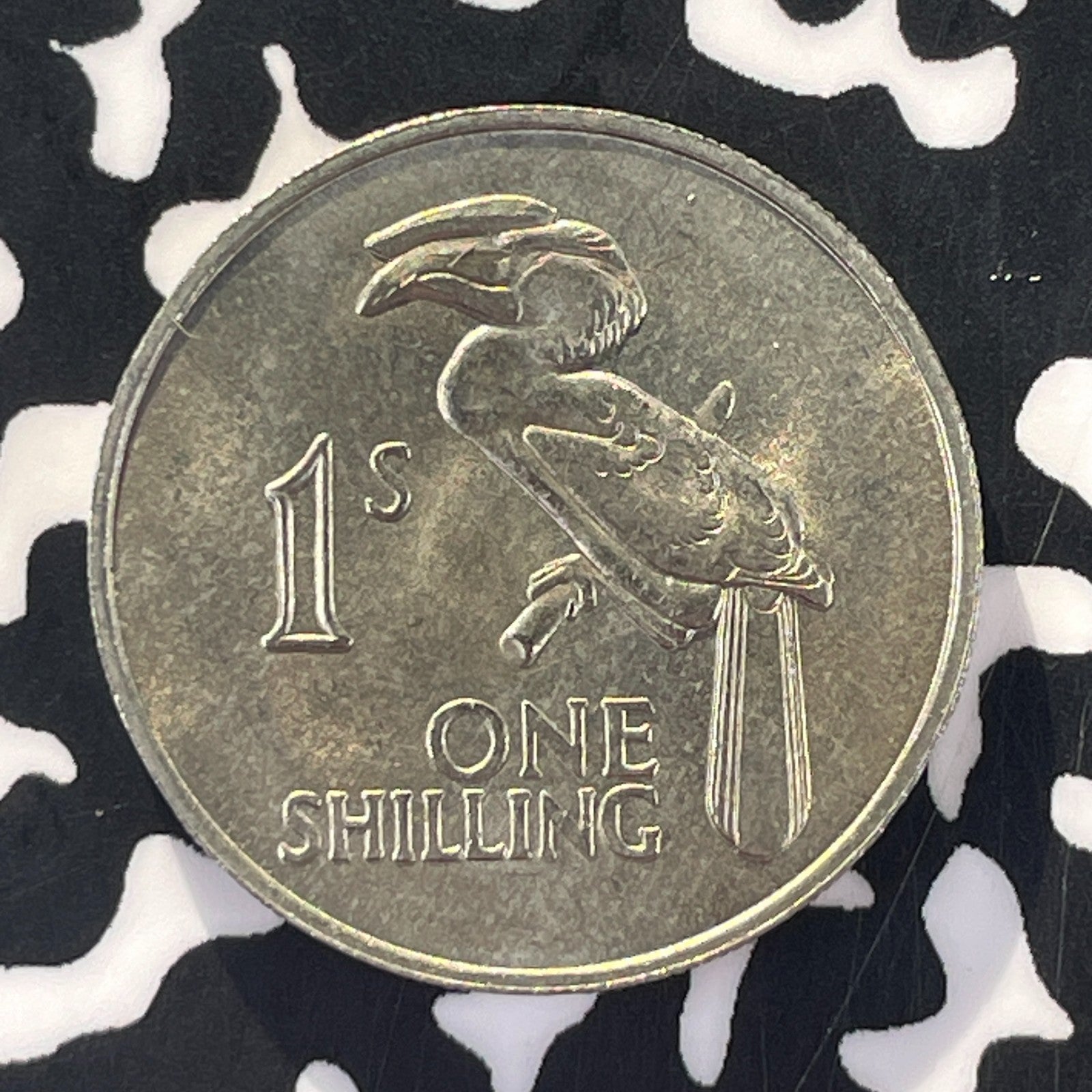 1964 Zambia 1 Shilling Lot#F1811 High Grade! Beautiful!