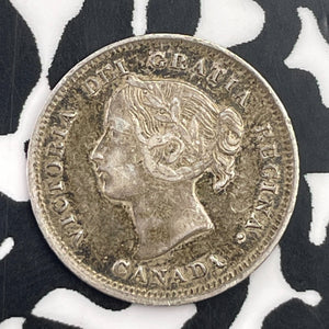 1899 Canada 5 Cents Lot#C0916 Silver! Nice!