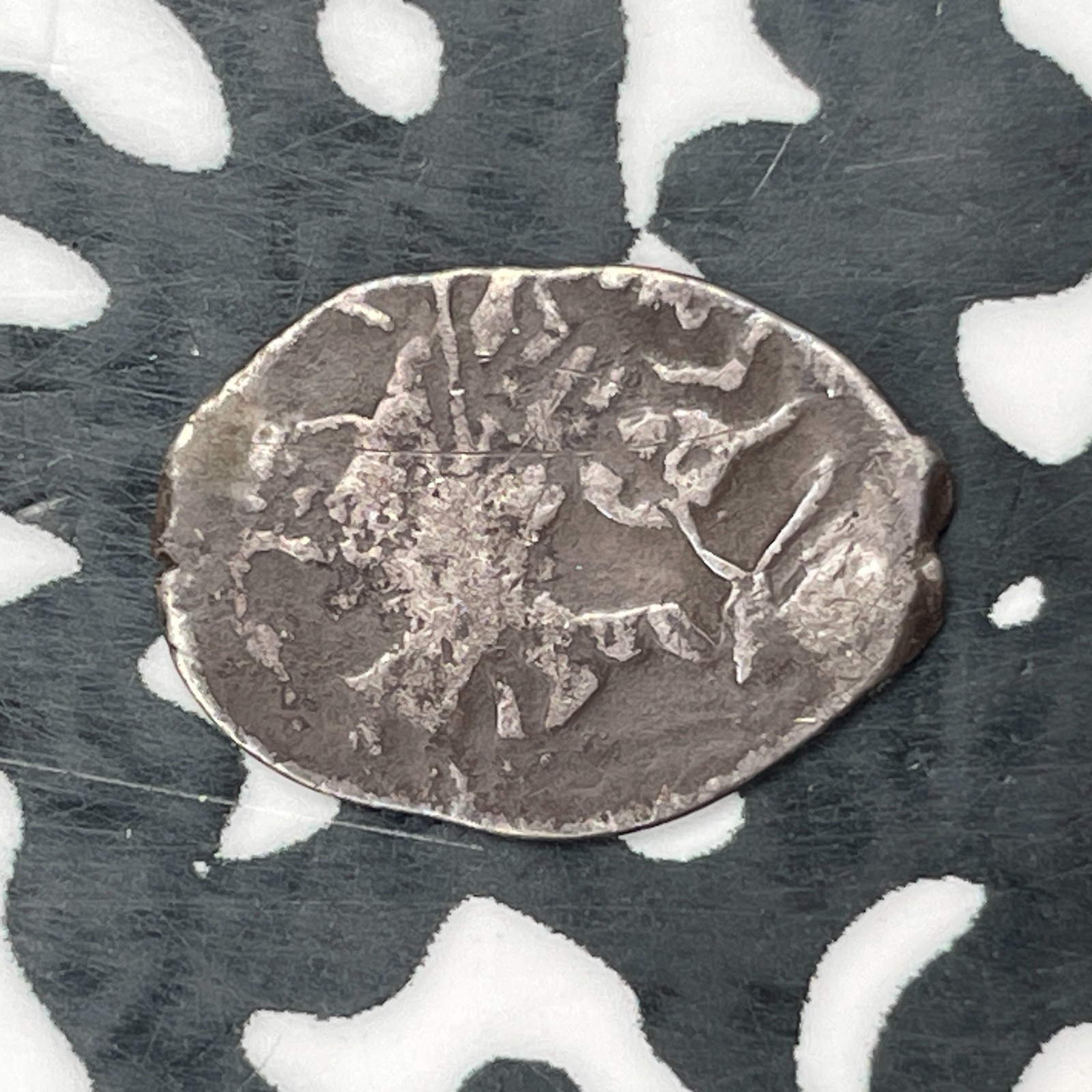 (1613-1617) Russia Michael Romanov 1 Kopek Wire Money Lot#N1611 Silver!