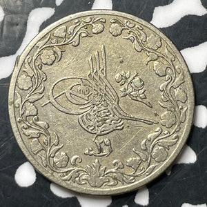 AH 1293 (1903) Egypt 5/10 Qirsh Lot#E8992