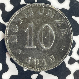 1918 Germany Schauenstein 10 Pfennig Notgeld Lot#T8800