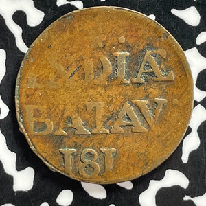 181? Netherlands East Indies 1/2 Stuiver Lot#T7267