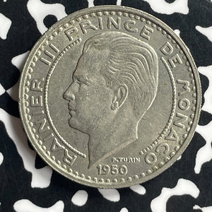 1950 Monaco 100 Francs Lot#T6861