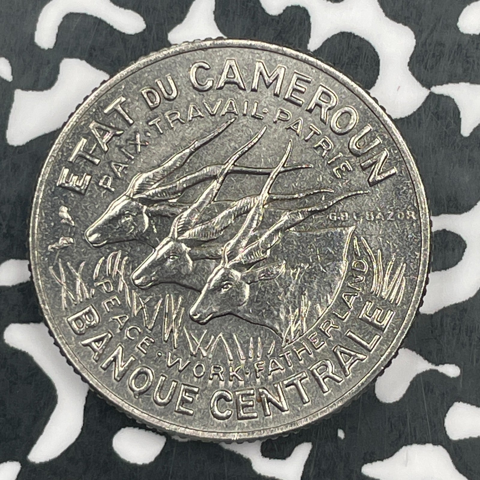 1966 Cameroon 100 Francs Lot#F8110 High Grade! Beautiful!