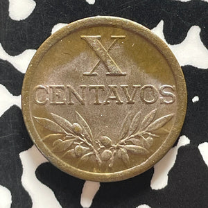 1955 Portugal 10 Centavos Lot#T5725 High Grade! Beautiful!