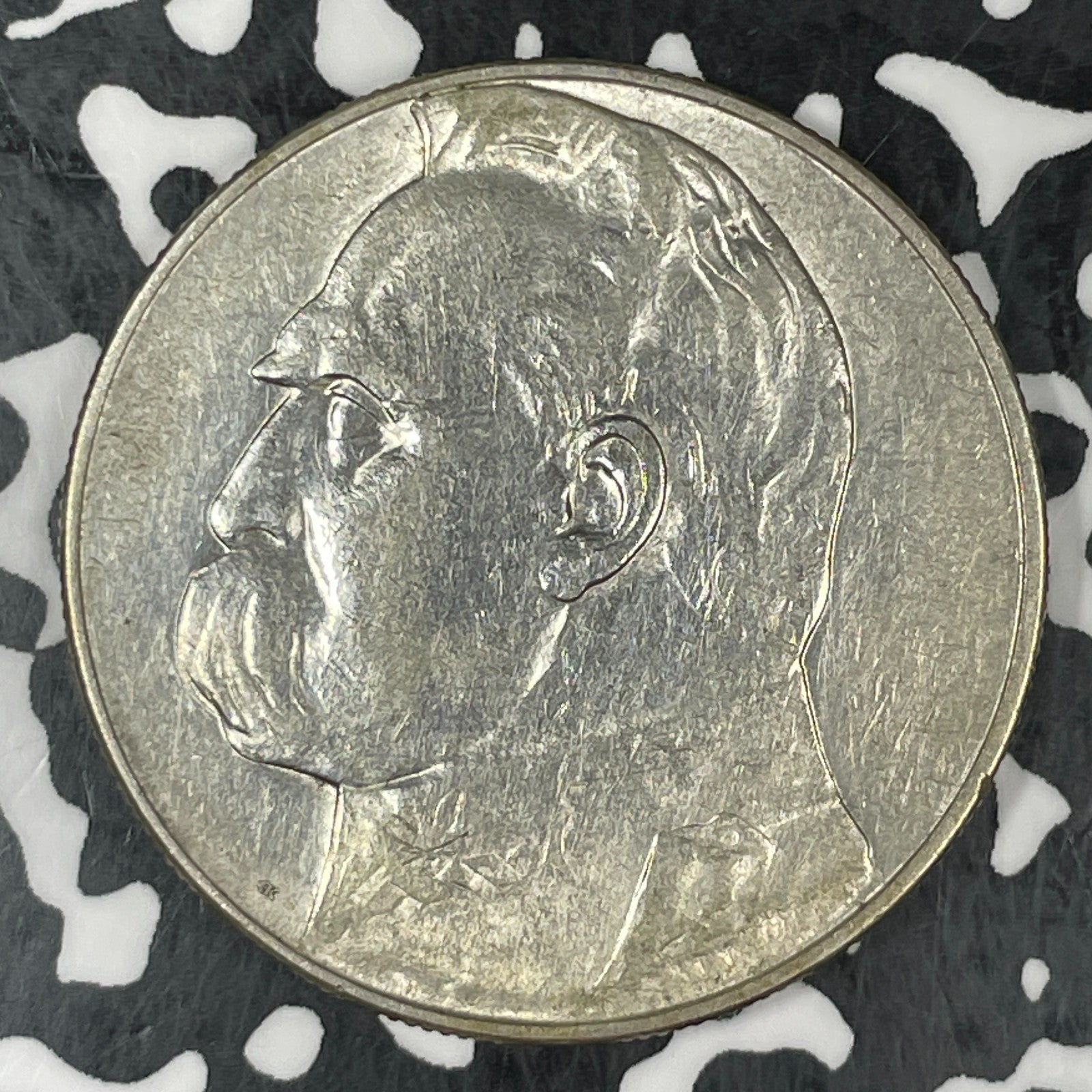 1935 Poland 10 Zlotych Lot#JM0504 Large Silver! Nice!