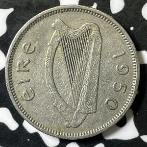 1950 Ireland 6 Pence Sixpence Lot#E4636