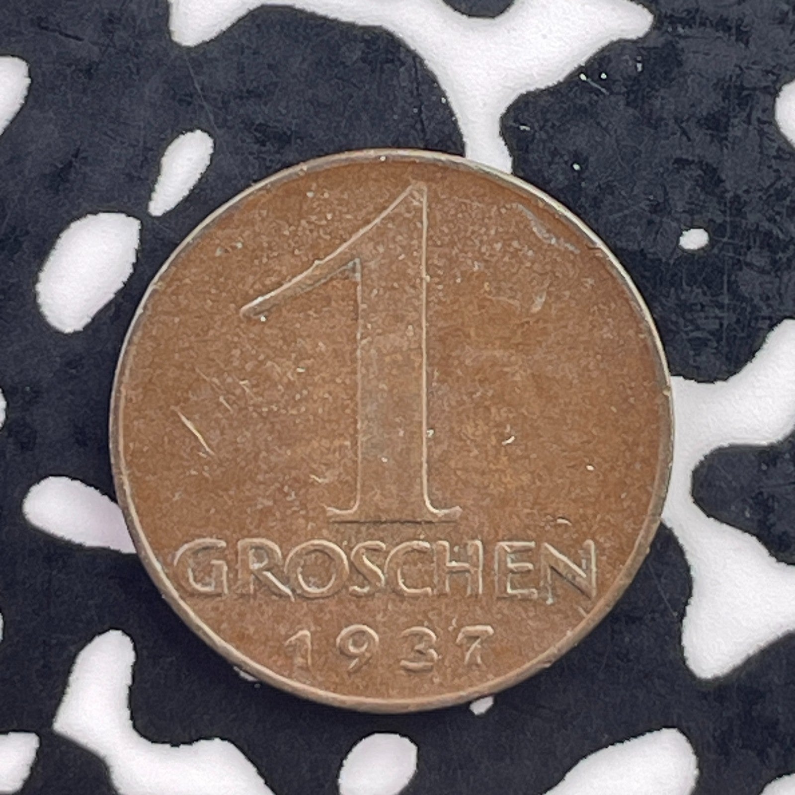 1937 Austria 1 Groschen Lot#C5836