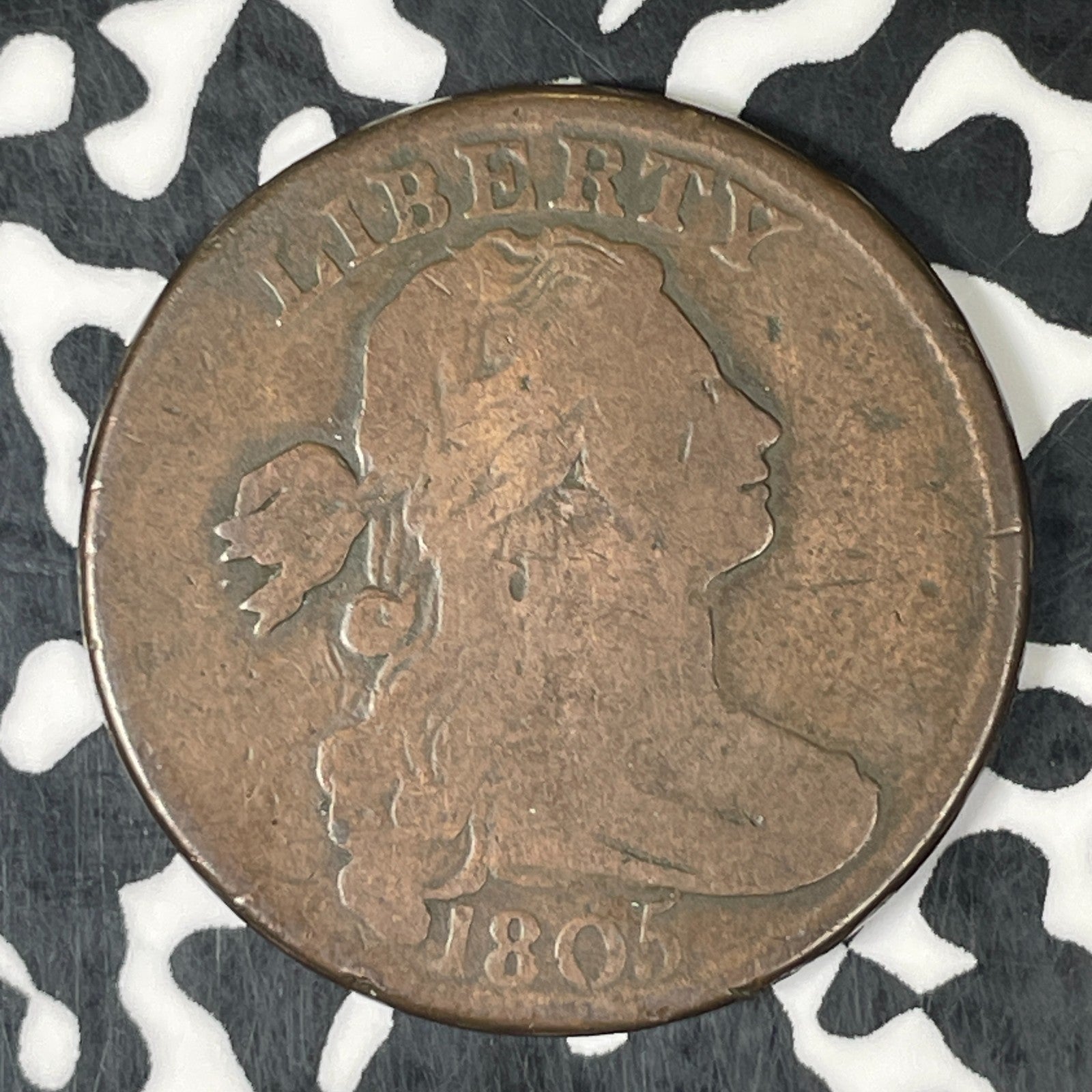 1805 U.S. Draped Bust Large Cent Lot#JM0587