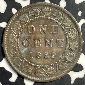 1859 Canada Large Cent Lot#E8055