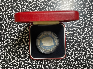 1978 Mauritius 10th Anniversary Independence 25 Rupees Lot#B2794 Silver! Proof!