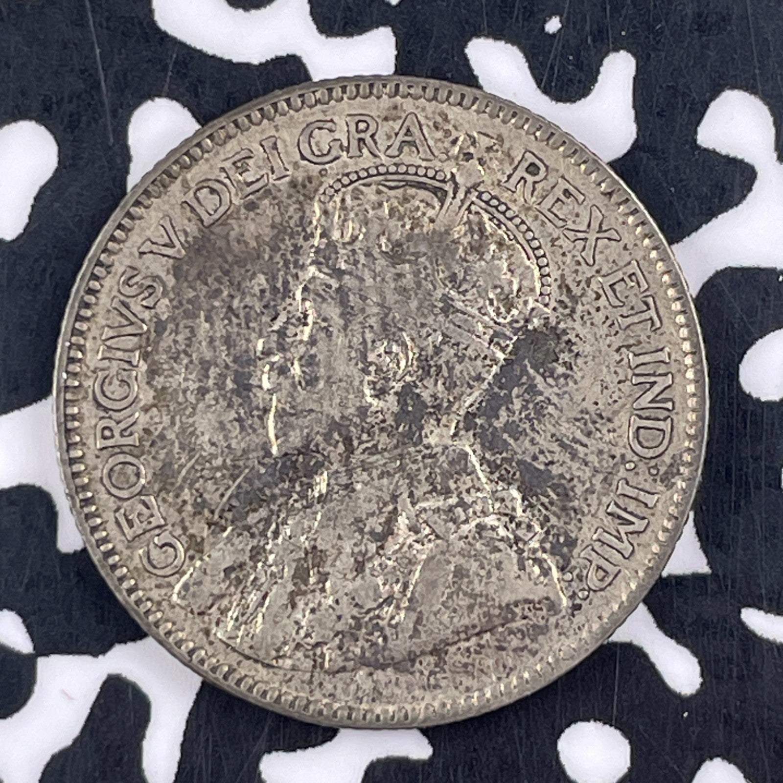 1928 Canada 25 Cents Lot#F4956 Silver!