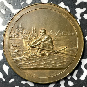 1899 Switzerland Vevey Regata 2nd Prize Award Medal Lot#JM7568 42mm