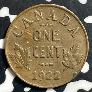 1922 Canada Small Cent Lot#T1469 Key Date!