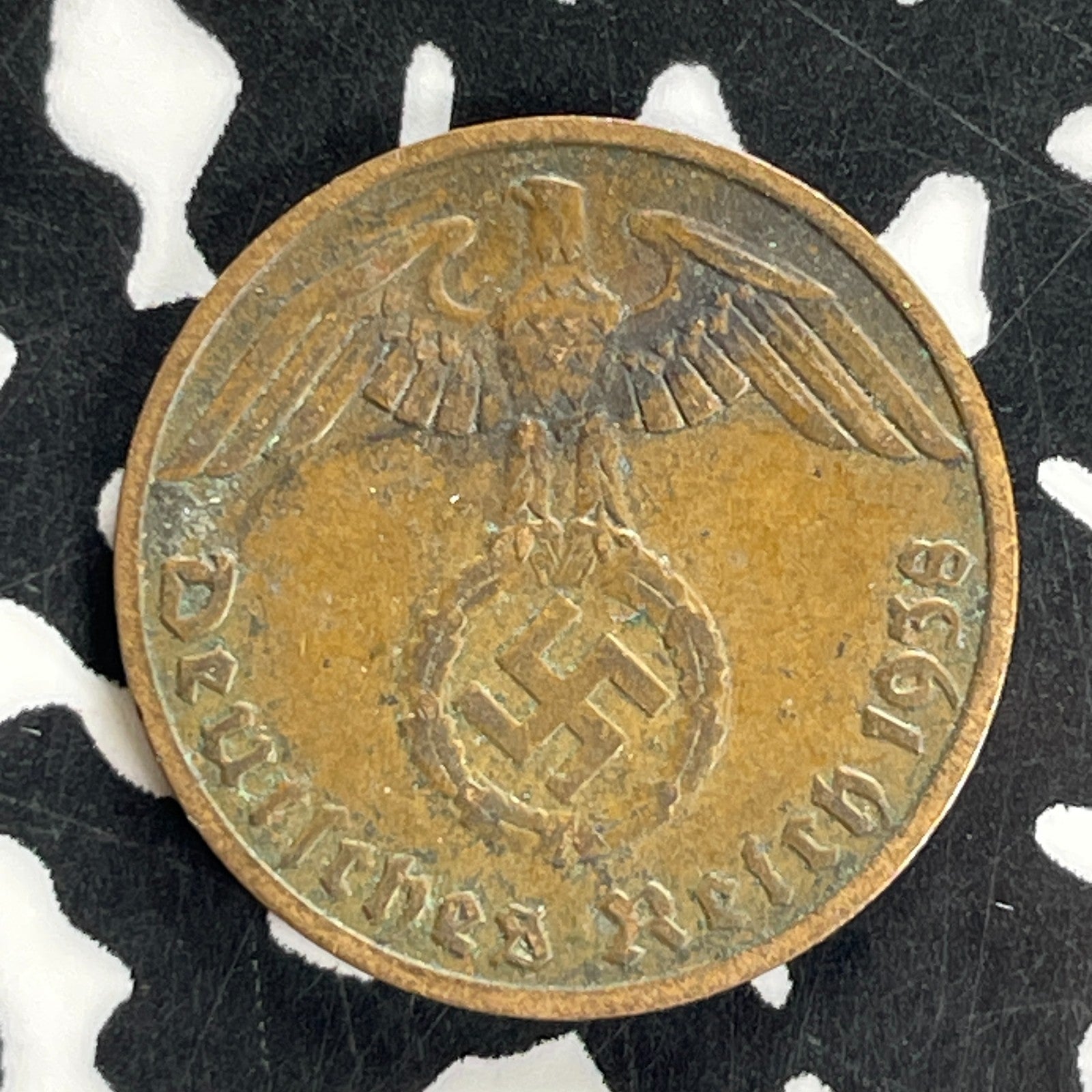 1938-A Germany 1 Pfennig Lot#C3241