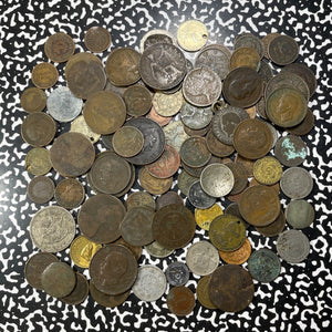 Bulk Lot Of 100x Assorted World Cull Coins Lot#B2293 Mixed Date