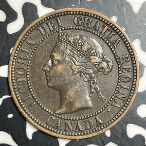 1882-H Canada Large Cent Lot#T2571 Nice!