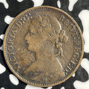 1874-H Great Britain Farthing Lot#E1227