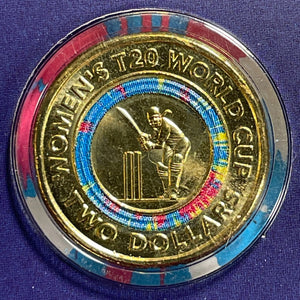 2020 Australia ICC Womens T20 World Cup $2 Dollars UNC Mint Set Lot#B2633