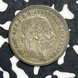 1872-A Austria 10 Kreuzer Lot#C0586
