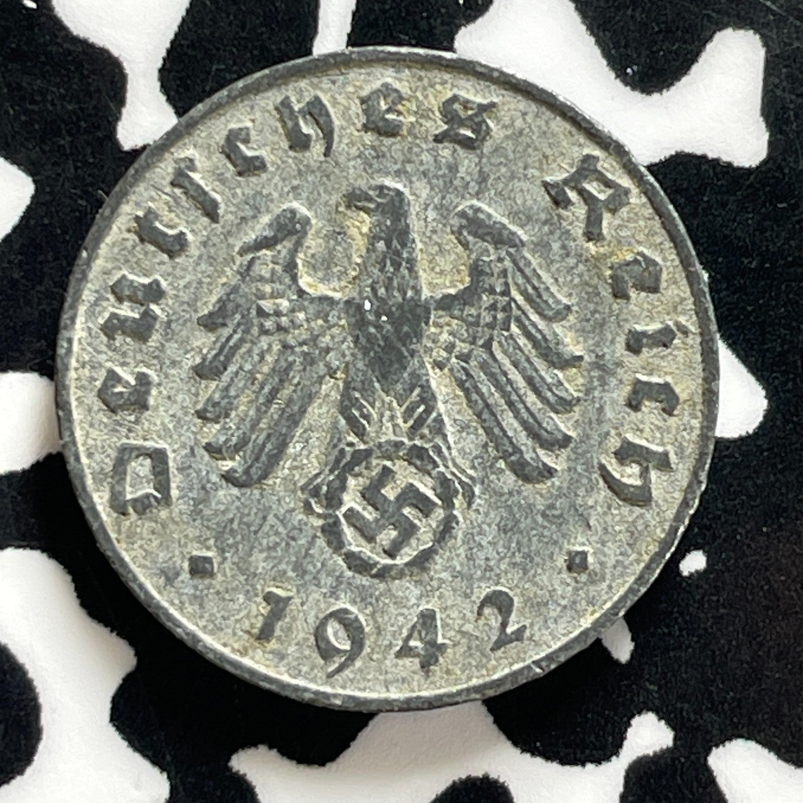1942-B Germany 1 Pfennig Lot#C3288
