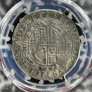 (1643-44) G.B. Charles I 1/2 Crown PCGS XF45 Lot#G942 Silver! Very Scarce!