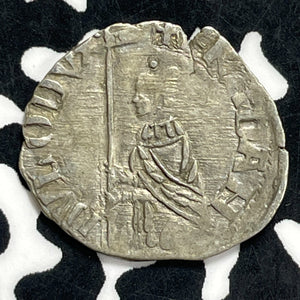 (1329-39) Italy Venice Francesco Dandolo AR Soldino Lot#JM9925 Silver!