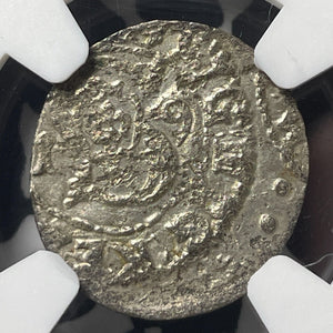 1619 Polish Lithuania 1 Schilling NGC MS62 Lot#G9038 Nice UNC!