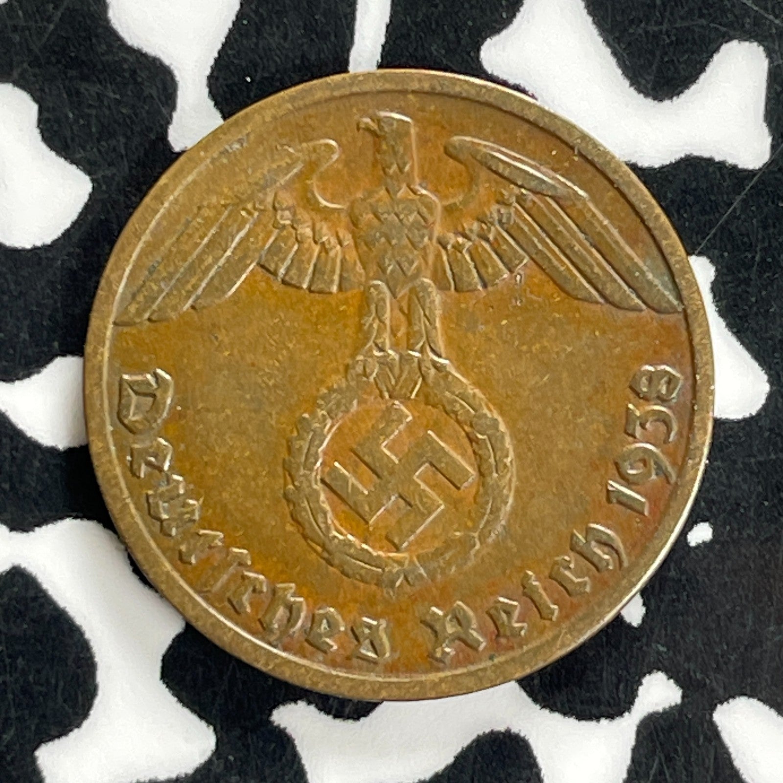 1938-A Germany 1 Pfennig Lot#C3242