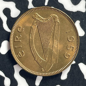1959 Ireland Farthing Lot#T9224 High Grade! Beautiful!