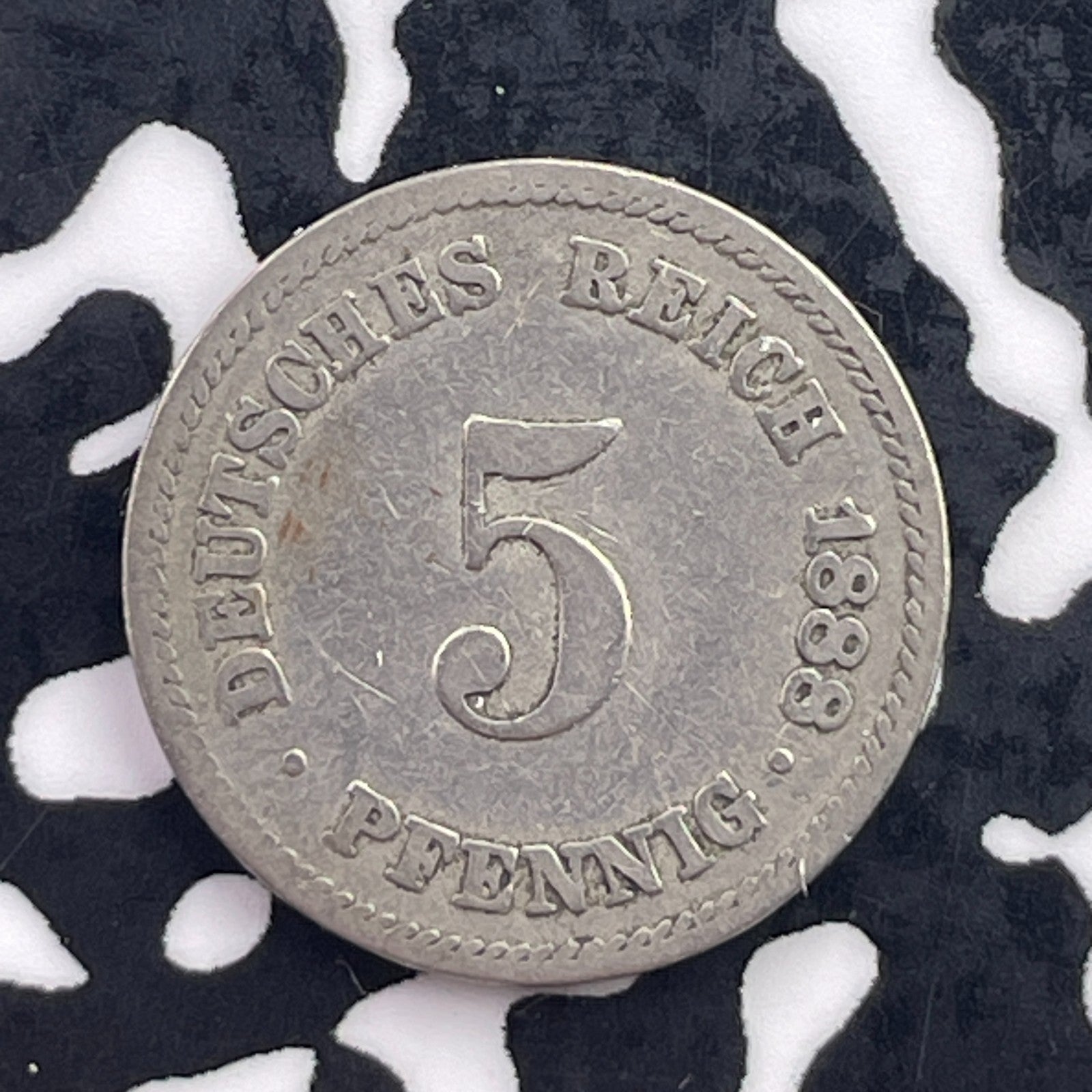 1888-A Germany 5 Pfennig Lot#C5881