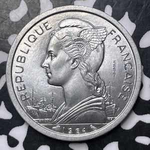 1964 Comoros Islands Essai 2 Francs Lot#MK219 High Grade! Beautiful!