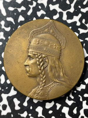 Undated France Vercingetorix Medal By Henri Dubois Lot#OV1380 51mm