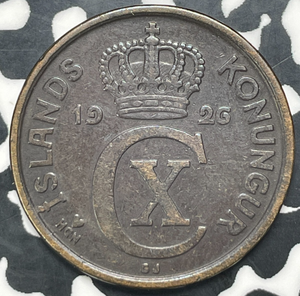 1926 Iceland 5 Aurar Lot#C0353