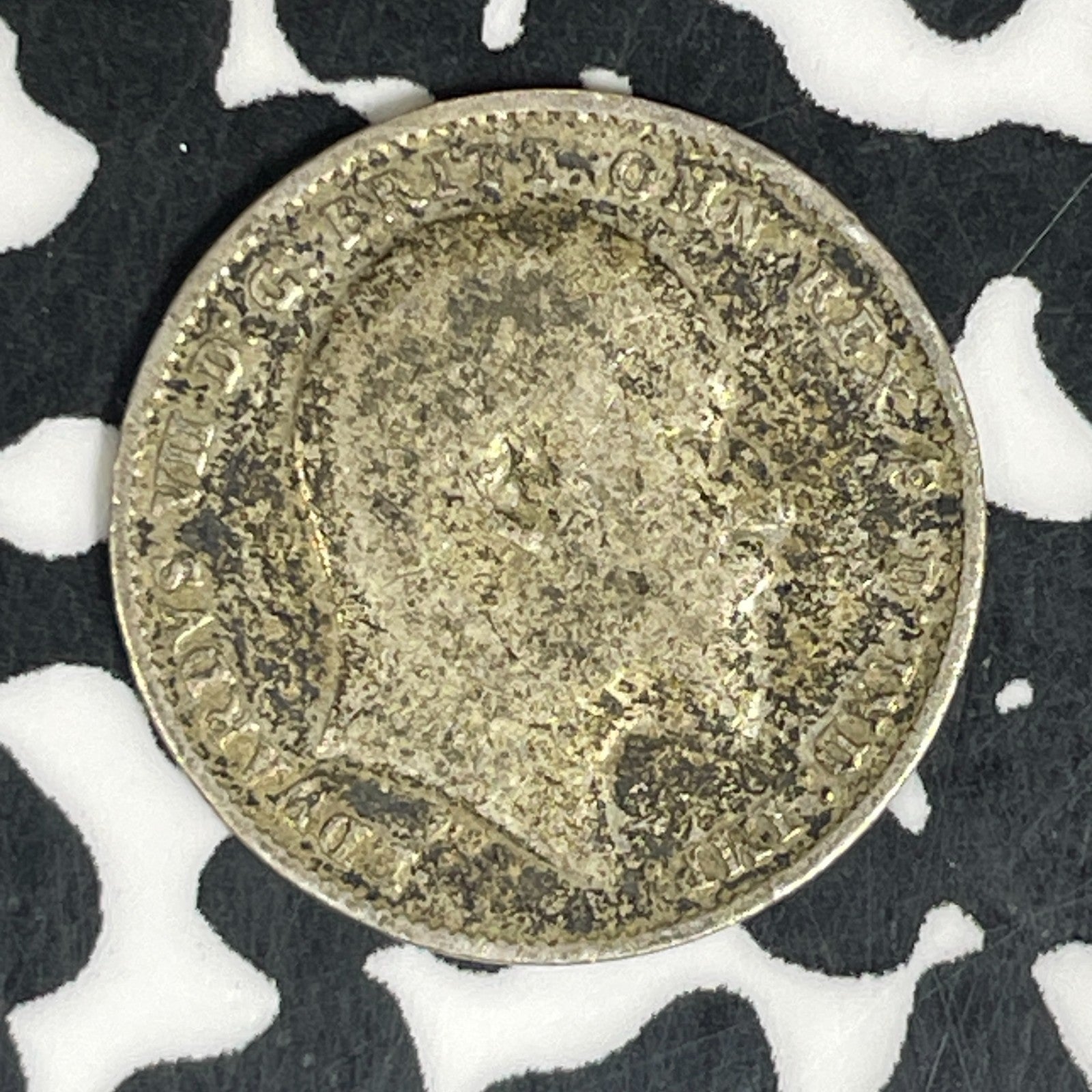 1908 Great Britain 3 Pence Threepence Lot#C5974 Silver!