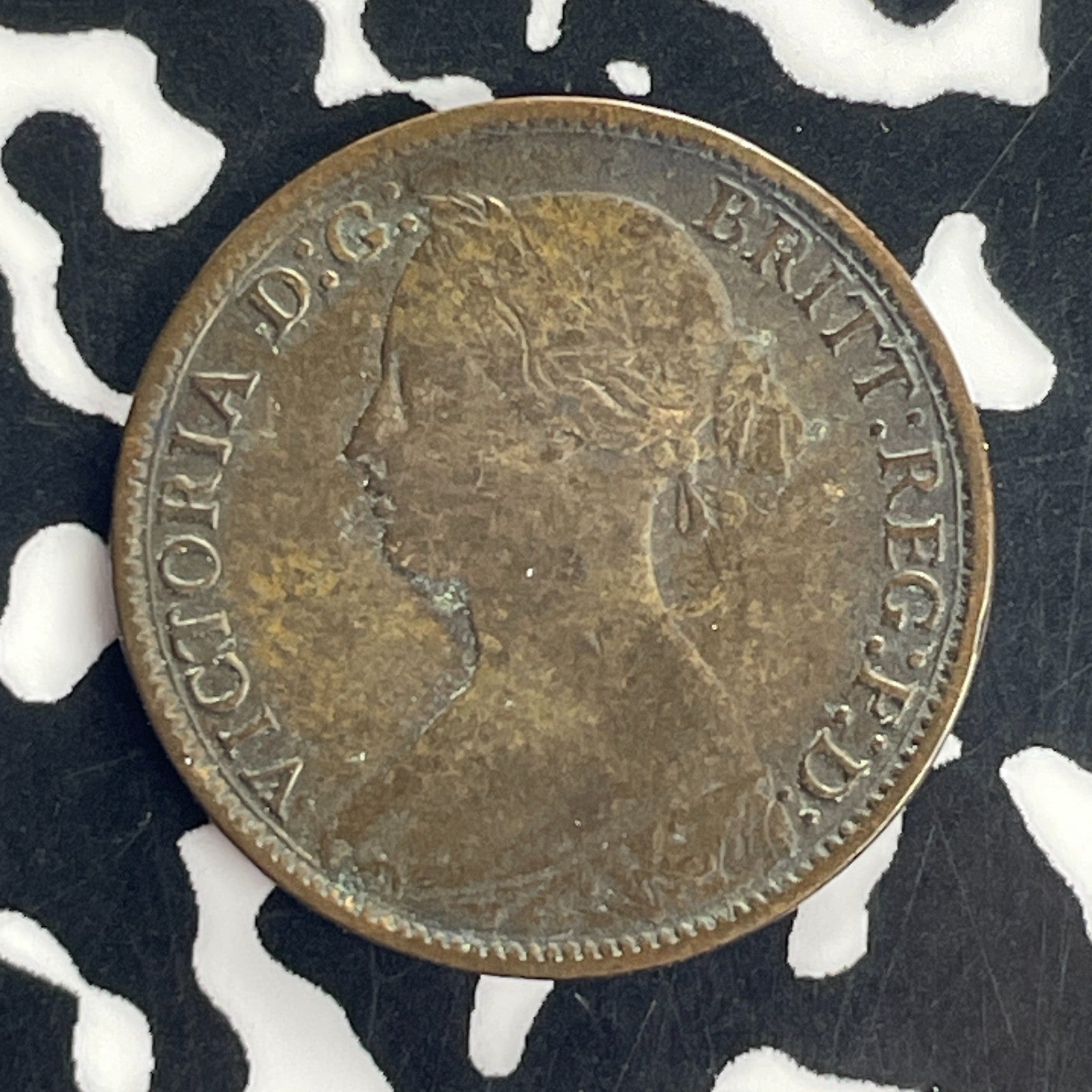 1866 Great Britain Farthing Lot#T8590