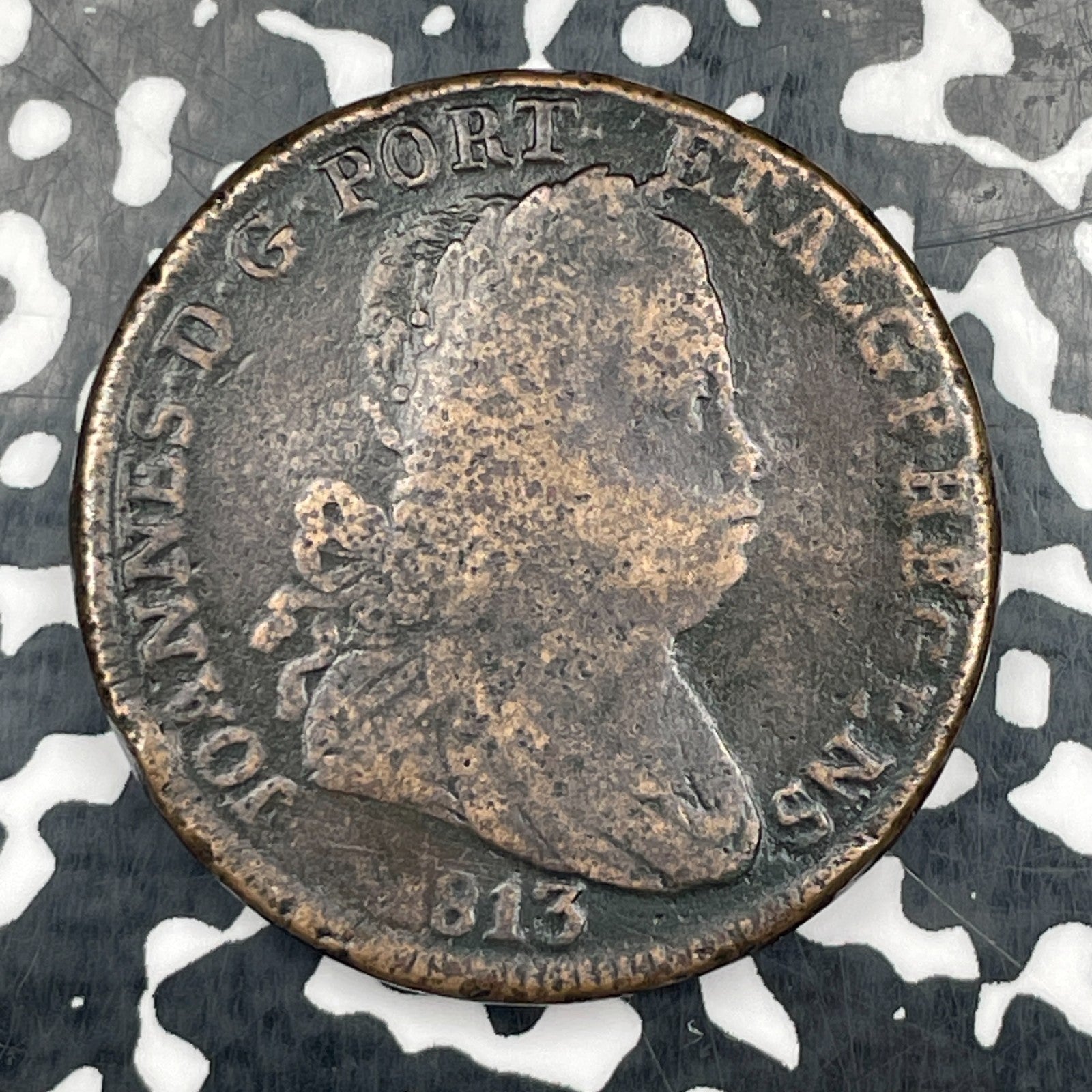 1813 Portugal 40 Reis Lot#N3205