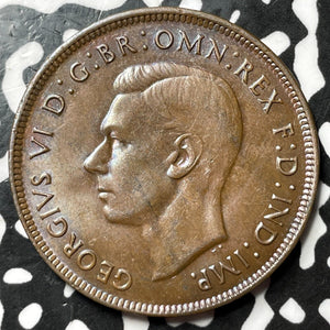 1944 (P) Australia 1 Penny Lot#D9972 High Grade! Beautiful!