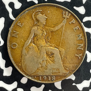 1918-KN Great Britain 1 Penny Lot#T7411