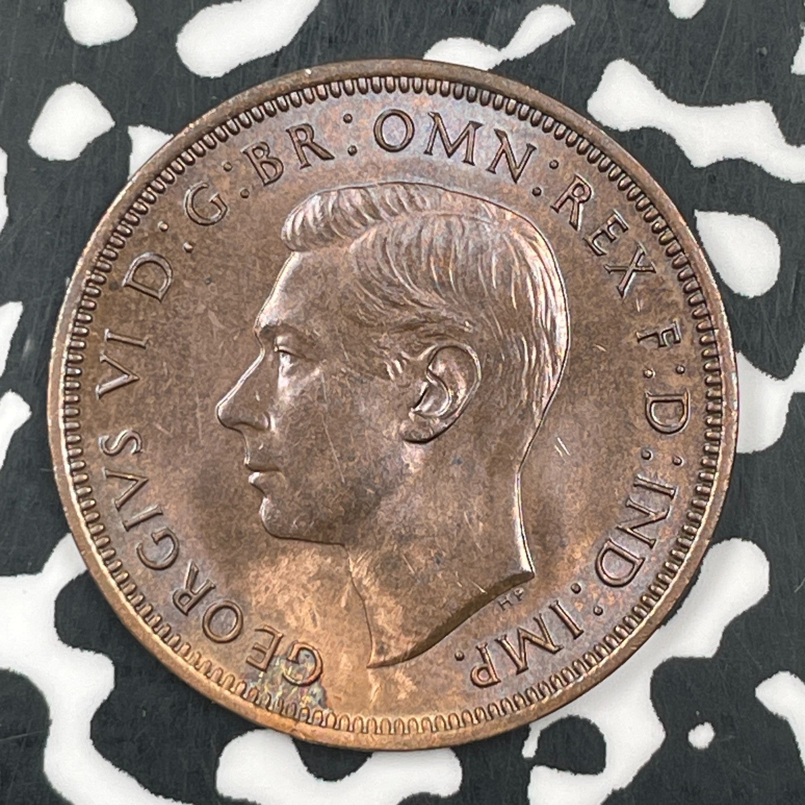 1939 Great Britain 1/2 Penny Half Penny Lot#F5131 High Grade! Beautiful!