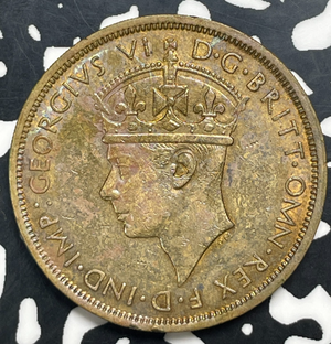 1938 British West Africa Florin Lot#T9945