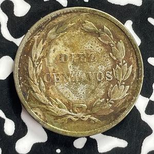 1918 Ecuador 10 Centavos Lot#T9649