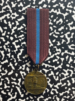 Undated Italy Venice 84th Regiment Medal With Ribbon Lot#OV1580 28mm